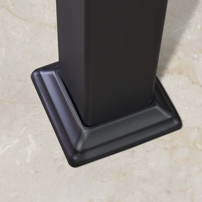 motorized aluminum pergola with led